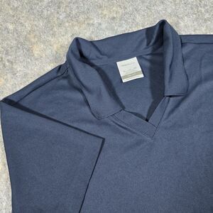 Nike Golf Dri-Fit V Neck Women’s Size XXL Navy Blue Short Sleeve Collar Sports